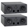 McGrey CS-440 BK 2x 4" HiFi Boekenplank-/Centerluidsprekers zwart 40W RMS paar