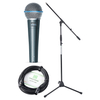 Shure Beta 58A Ensemble Micro + Pied + Câble