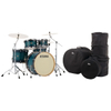 Tama CL-52KR-BAB Superstar Classic Drumkit Blue Lacquer Burst Set avec housses