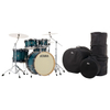 Tama CL50R-BAB Superstar Classic Drumkit Blue Lacquer Burst Set avec housses