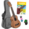 Cascha 2027 Sopran Ukulele Mahagoni Set  - Retoure (Zustand: sehr gut)
