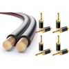 PureLink Luidsprekerkabel met Banaan Holstekker 10m Set