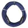 Pronomic Stage DMX3-20 DMX Cable 20m Blue with Gold Contacts