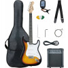 McGrey Rockit Electric Guitar ST Complete Set Sunburst - Returned (Condition: Very Good)