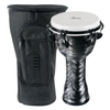 XDrum Djembé 10" Silver Brush Bag Set