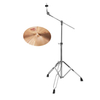 Paiste 2002 14" Crash + Set Asta Piatti Con Braccio