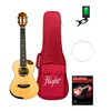 Flight Victoria Concert EQ Ukulele SET
