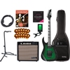 Ibanez GRG320FA-TEB E-Gitarre Transparent Emerald Burst Set