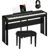 Yamaha P-525B Stage Piano Black Complete Set