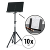 Classic Cantabile OST-350 2-in-1 Music Stand 10x Set