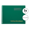 Helbling BMG20 Marschbuch verde 20 tasche set da 5