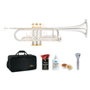 Lechgold CTR-18S C-Trompete versilbert Deluxe Set