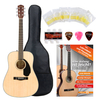 Fender CD-60S Guitare Western Naturelle Set Débutant