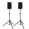Pronomic C-210 MP 10" Set D'Enceintes Passives Avec Trépieds
