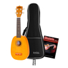 Classic Cantabile US-100P NAT Ukulele Soprano Pineapple Set incl. Scuola di Ukulele & Borsa