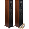 ELAC Debut Reference DFR52 Altavoces De Columna Par Negro/Nogal