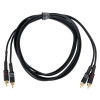 Pronomic Stage RCA-3 Audiokabel Cinch 3 m schwarz