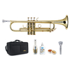 Lechgold TR-16L Bb-Trompet gelakt Deluxe Set