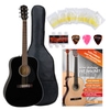 Fender CD-60S Guitare Western Black Starter Set