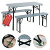 Stagecaptain Hirschgarten Set Tavolo Da Birreria Per Balcone 117 cm Grigio