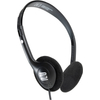 Pronomic KH-10BK Auriculares incl. adaptador jack de 6,35 mm, negro