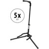 Classic Cantabile GS-200F Support Guitare Pliable Lot de 5