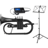 Classic Cantabile KFL-30BK MardiBrass Bugle en Bb Plastique Noir Ensemble