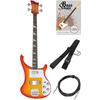 Rocktile Pro RB-400R Redneck E-Bass Red Sunburst Set