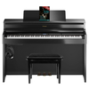 Roland HP704-PE Digitalpiano Set Zwart Hoogglans Set