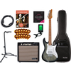 Ibanez AZ22S1F-TKS Standard E-Gitarre Transparent Black Sunburst Set