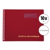 Helbling BMR15 Libretto da Marcia rosso 15 tasche set da 10