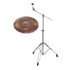 Set Meinl Byzance Extra Dry 18" Thin Crash Con Supporto A Braccio Per Piatti