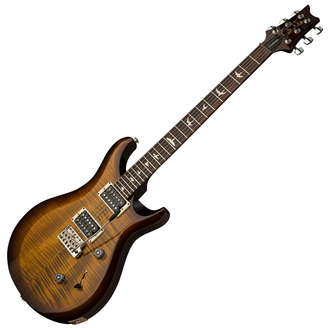 PRS S2 Custom 24 Black Amber