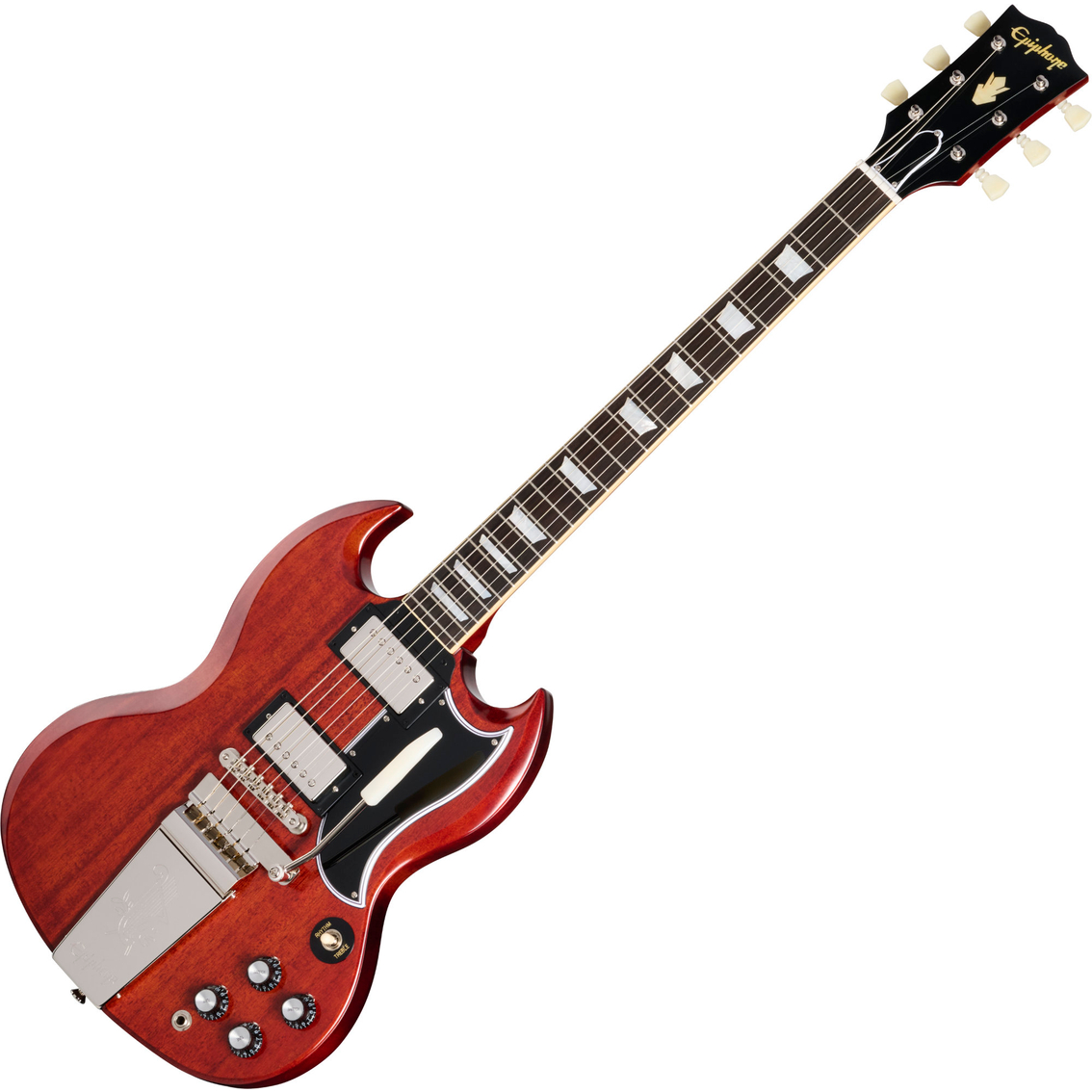 Epiphone 1964 SG Standard met Maestro Vibrola Cherry