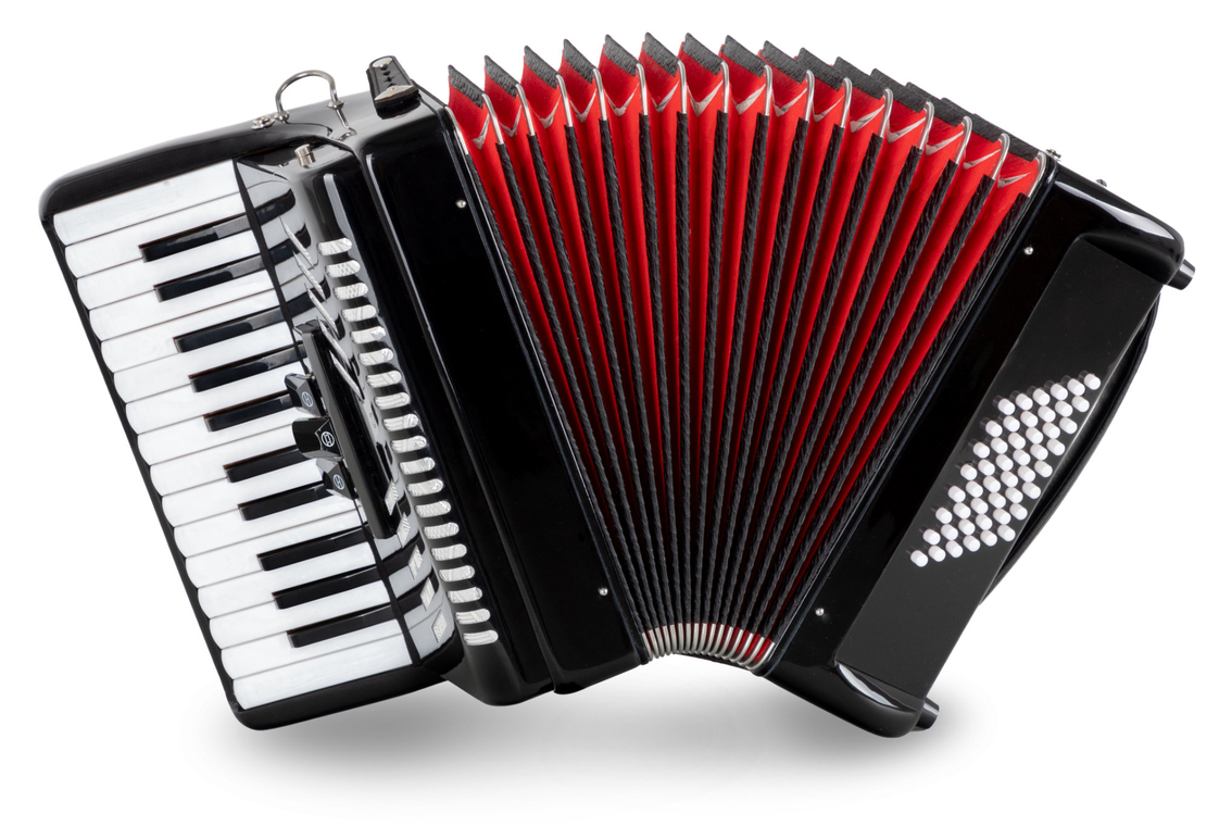 Cinghia Per Fisarmonica Bassa Hohner - 18,5" - Latina 34-48 - Nero LATIBSTRAP34BK