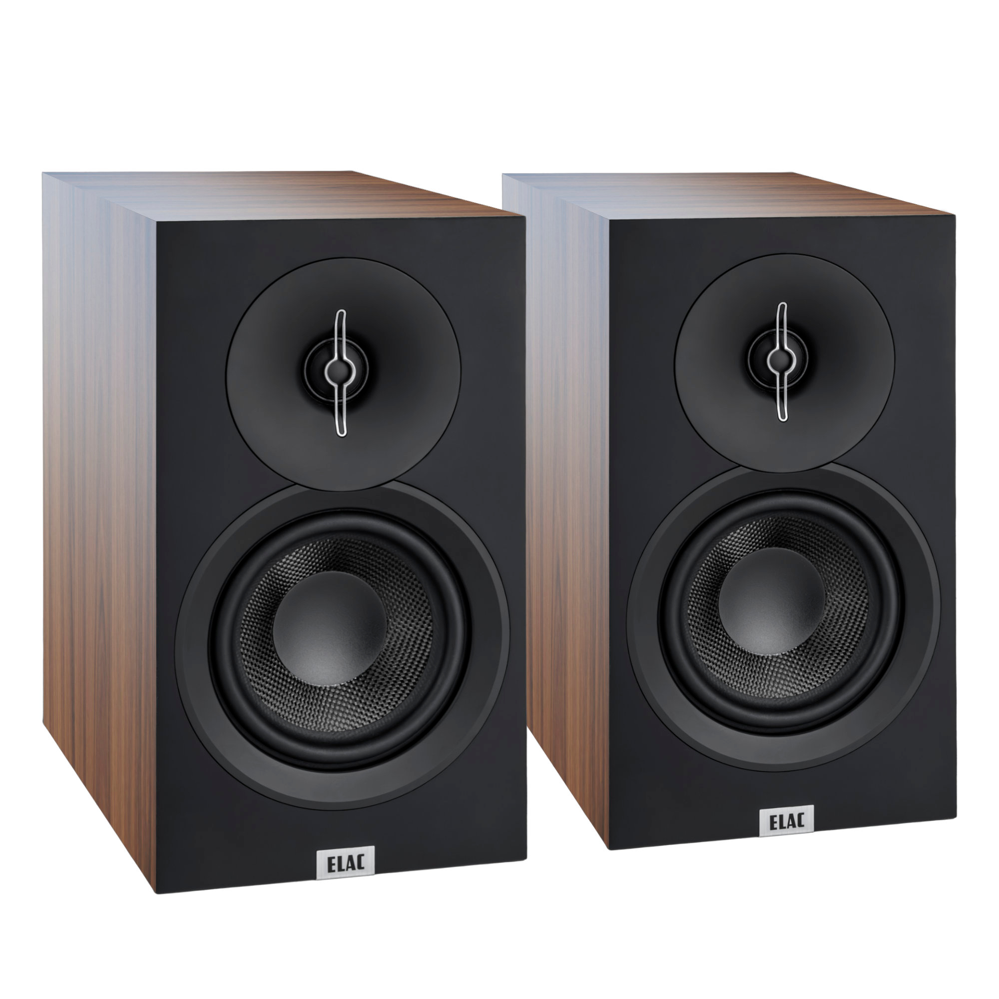 ELAC Debut B5.3 Walnut Bookshelf Speakers Pair