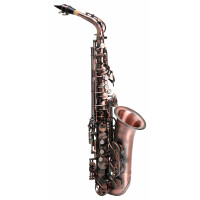 Classic Cantabile Winds AS-450 envejecido rojo saxófon alto