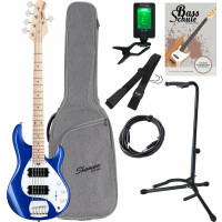 Sterling by Music Man S.U.B. StingRay Ray5HH Cobra Blue Set