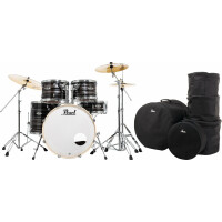 Pearl Export EXX725BR/C779 Drumkit Metallic Amethyst Twist Set mit Taschen