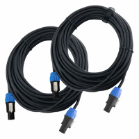 Pronomic pro-line BOXSP2-10 cables para altavoces 10 m 2,5mm², Set 2 piezas