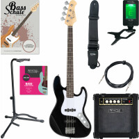 Rocktile Fatboy II BK E-Bass Black Starter Set