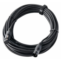 Pronomic Stage XFXM-10 cable para micrófono XLR 10 m negro