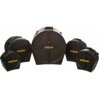 Hardcase HROCKFUS-2 Drumset Case Set 22", 10", 12", 14" & 14"