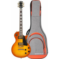 Rocktile Pro L-200OHB E-Gitarre Orange Honey Burst Gigbag Set