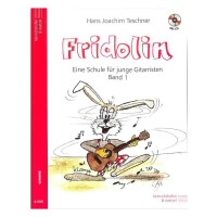 Fridolin 1 - Eine Schule für junge Gitarristen, Band 1 + CD