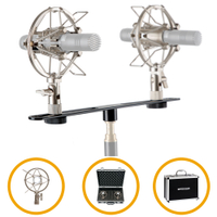 Pronomic Stereo Zubehörset für SCM-1 und andere  Kleinmembran Mikrofone im Koffer  - Retoure (Zustand: sehr gut)