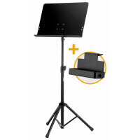 Classic Cantabile Orchestra Stand Deluxe Set incl. storage box