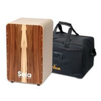 Sela CaSela Cajon Satin Nuss Set inkl. Tasche