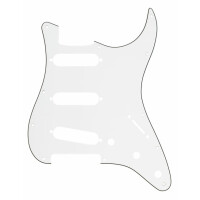 Fender Pickguard Strat SSS 3-ply Parchment