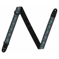 Ibanez GSV50-P1 Vintage Style Guitar Strap Light Blue